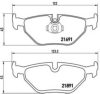 BREMBO P 06 023 Brake Pad Set, disc brake